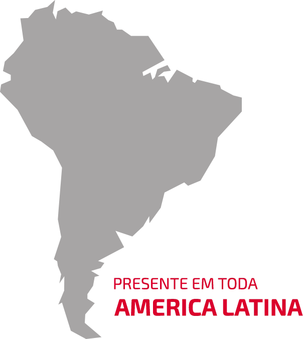 Presente em toda America Latina